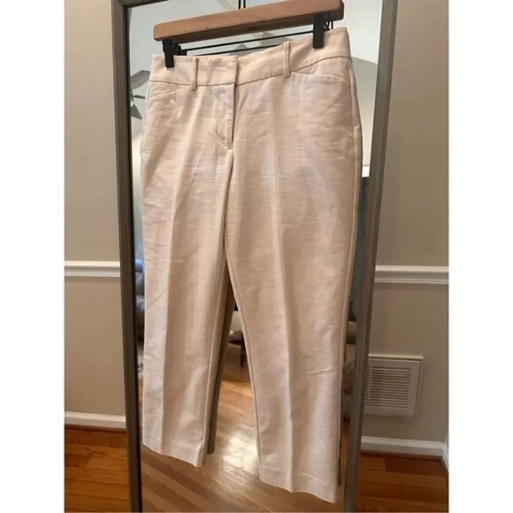 Ann Taylor The Straight Pant in Cross Weave - Curvy Fit Size 2. Retail 109 - Picture 1 of 4